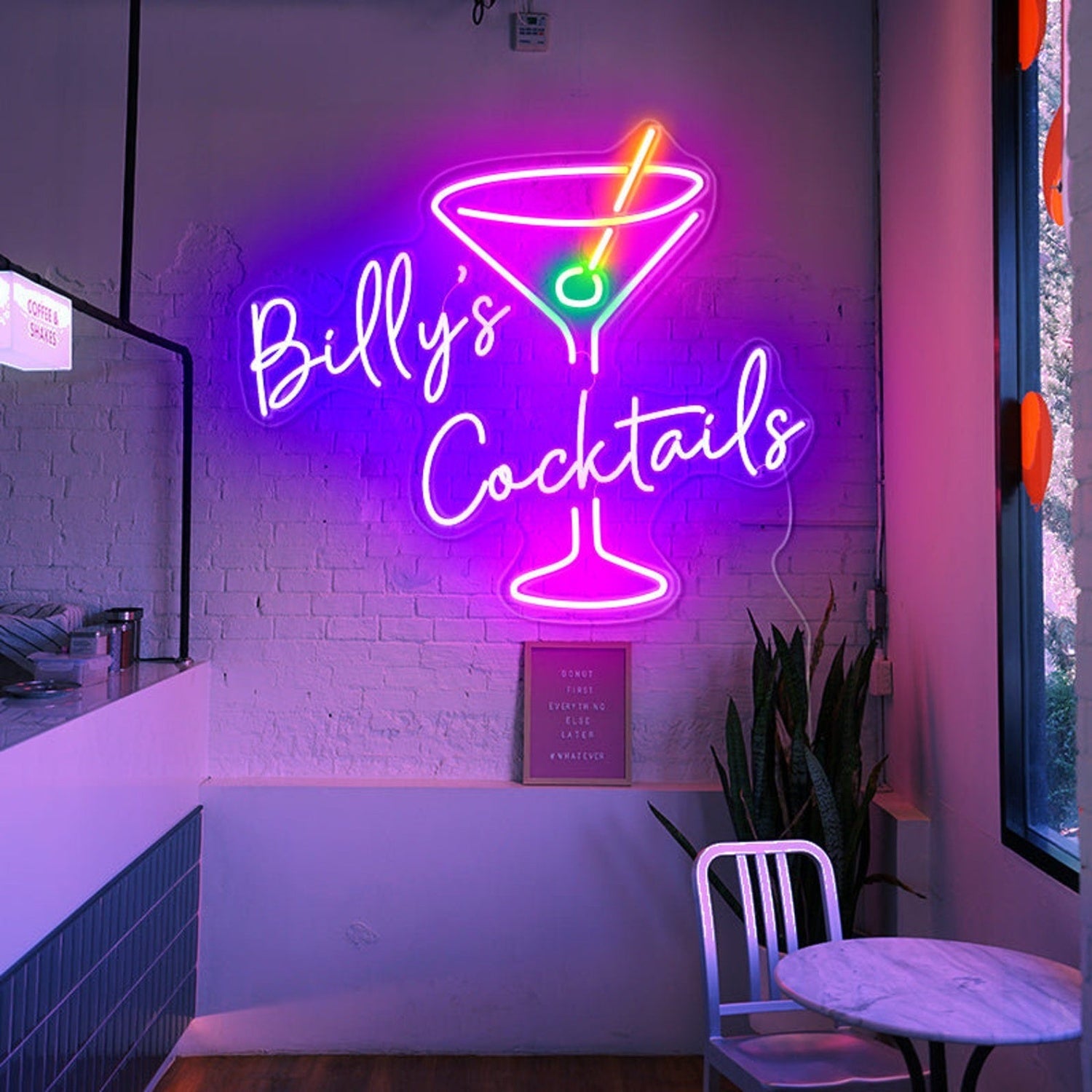 Your Name Cocktails Bar Led Neon Sign | Shineneon