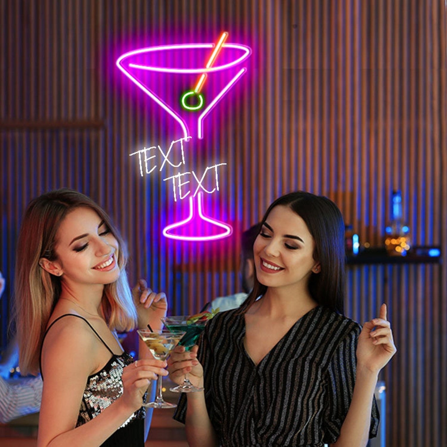 Your Name Cocktails Bar Led Neon Sign | Shineneon