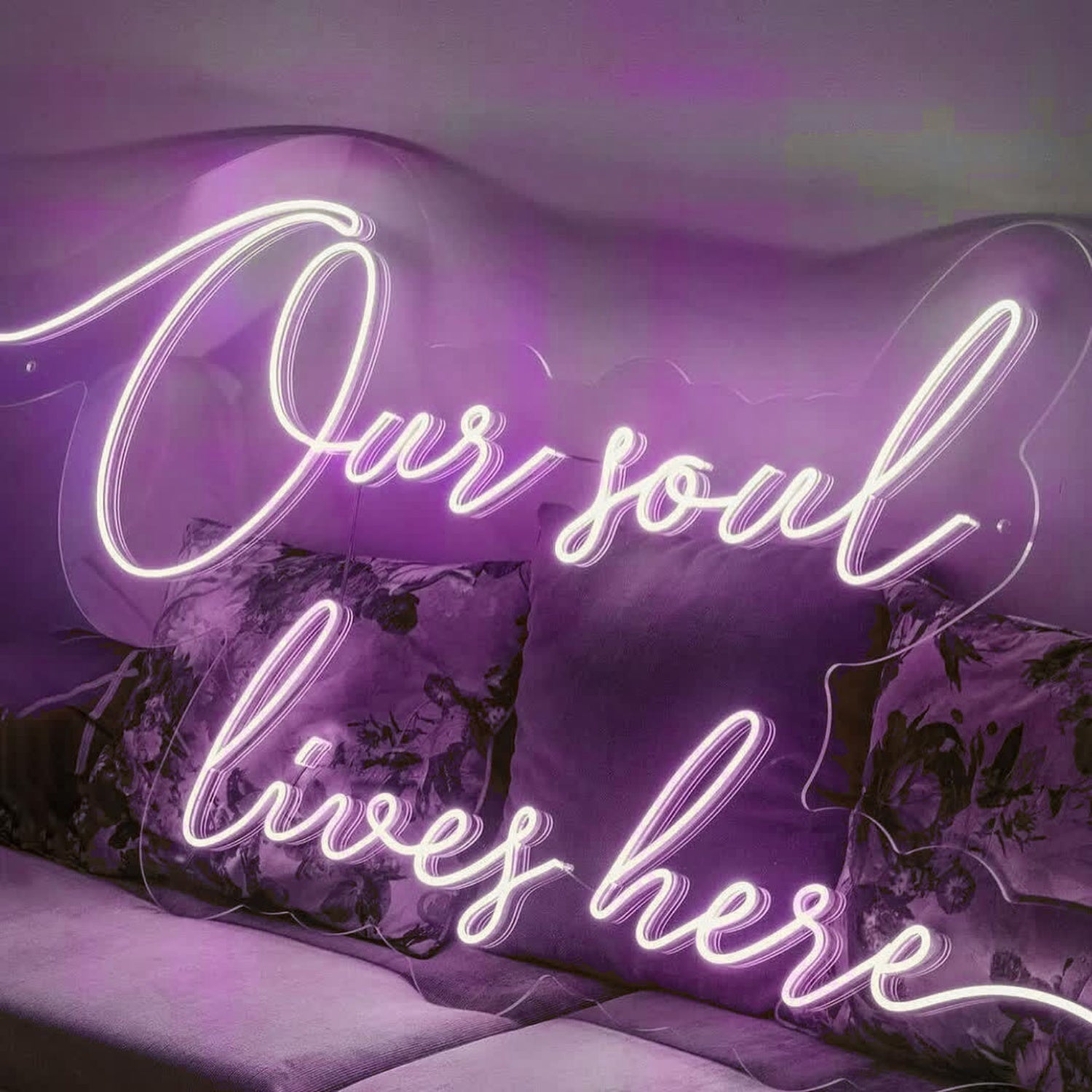 Your Soul Lives Here Led Neon Sign | Shineneon