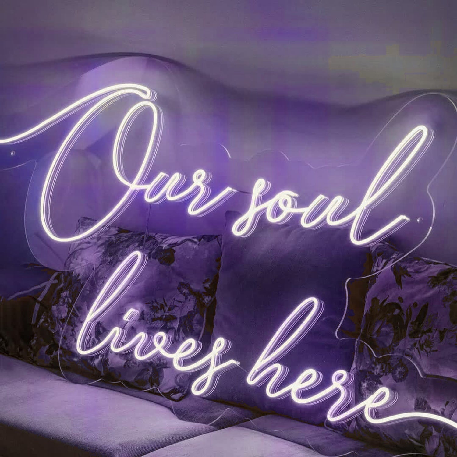 Your Soul Lives Here Led Neon Sign | Shineneon
