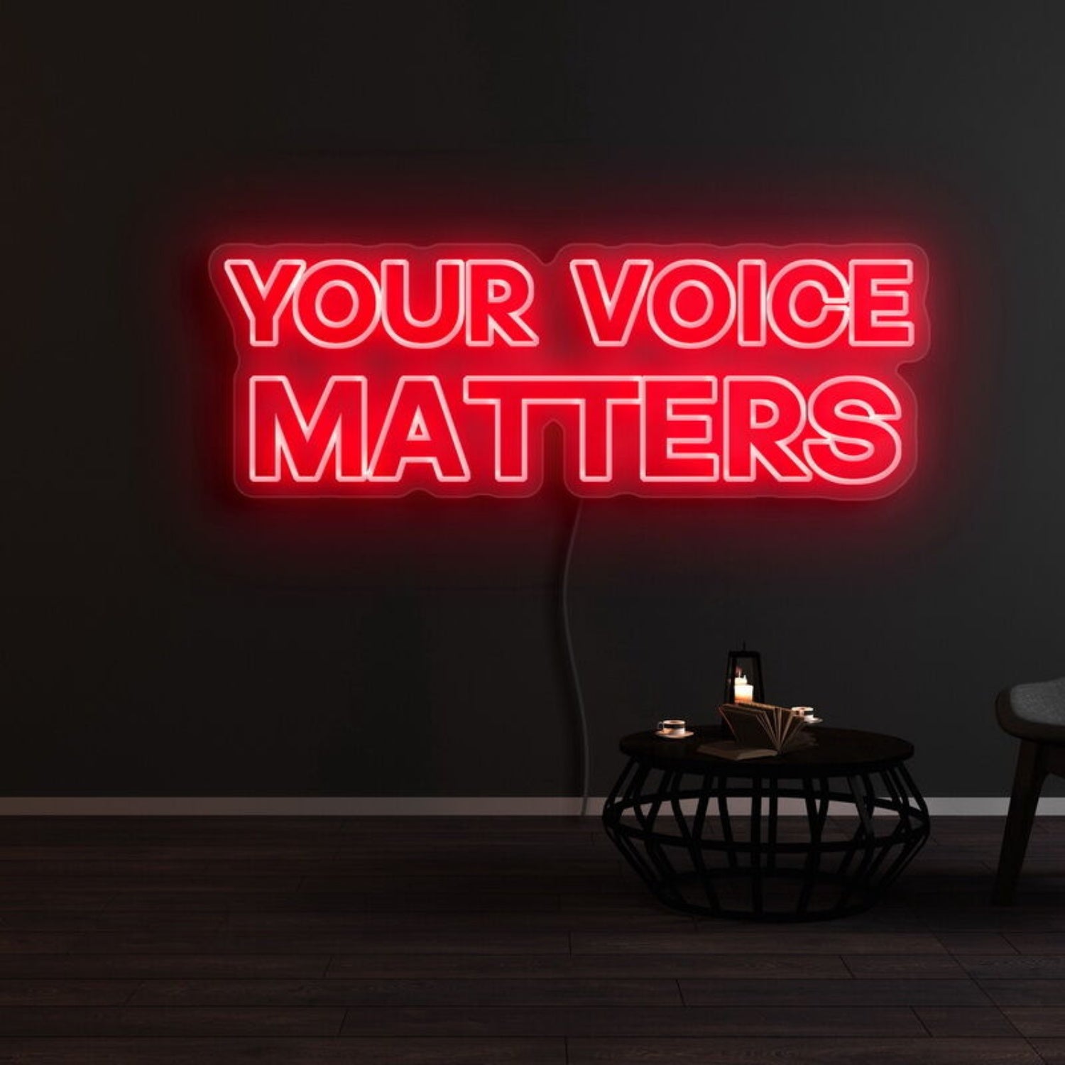 Your Voice Matters Led Neon Sign - Shineneon