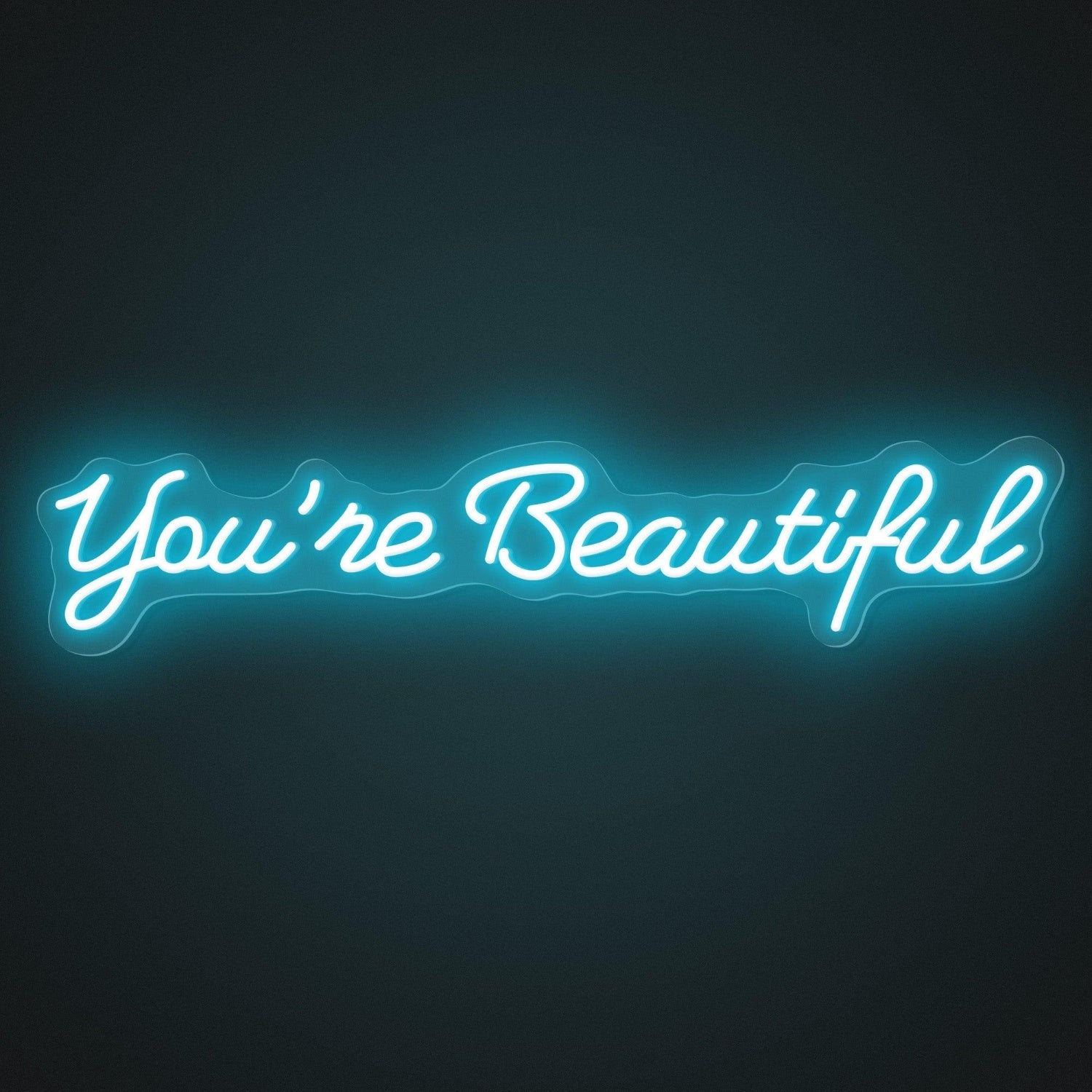 Youre Beautiful Pink Script Led Neon Sign For Home Bedroom Salon | Shineneon