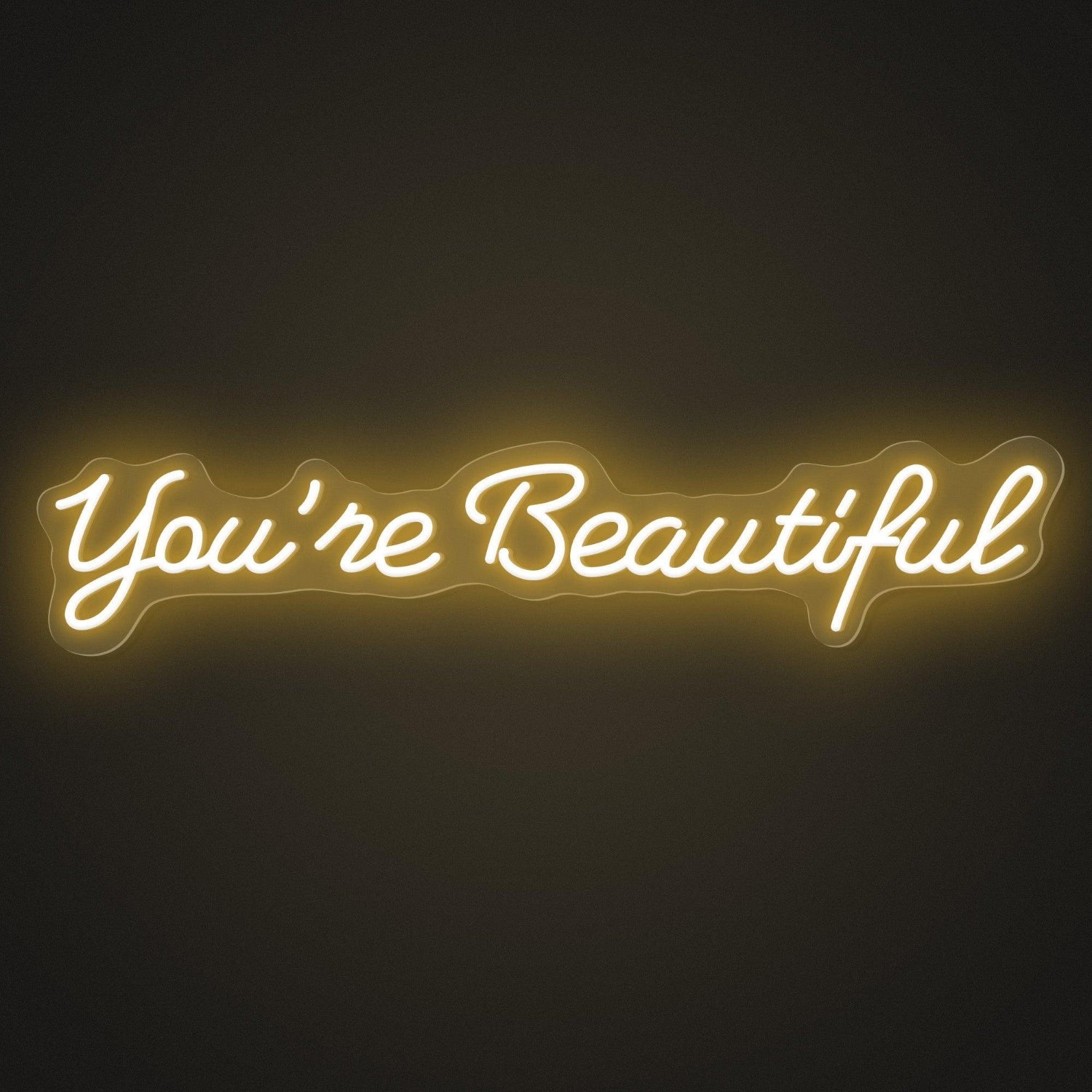 Youre Beautiful Pink Script Led Neon Sign For Home Bedroom Salon | Shineneon