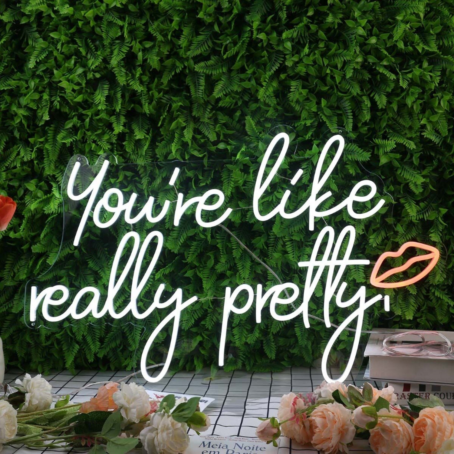 Youre Like Really Pretty White Led Neon Sign - Shineneon