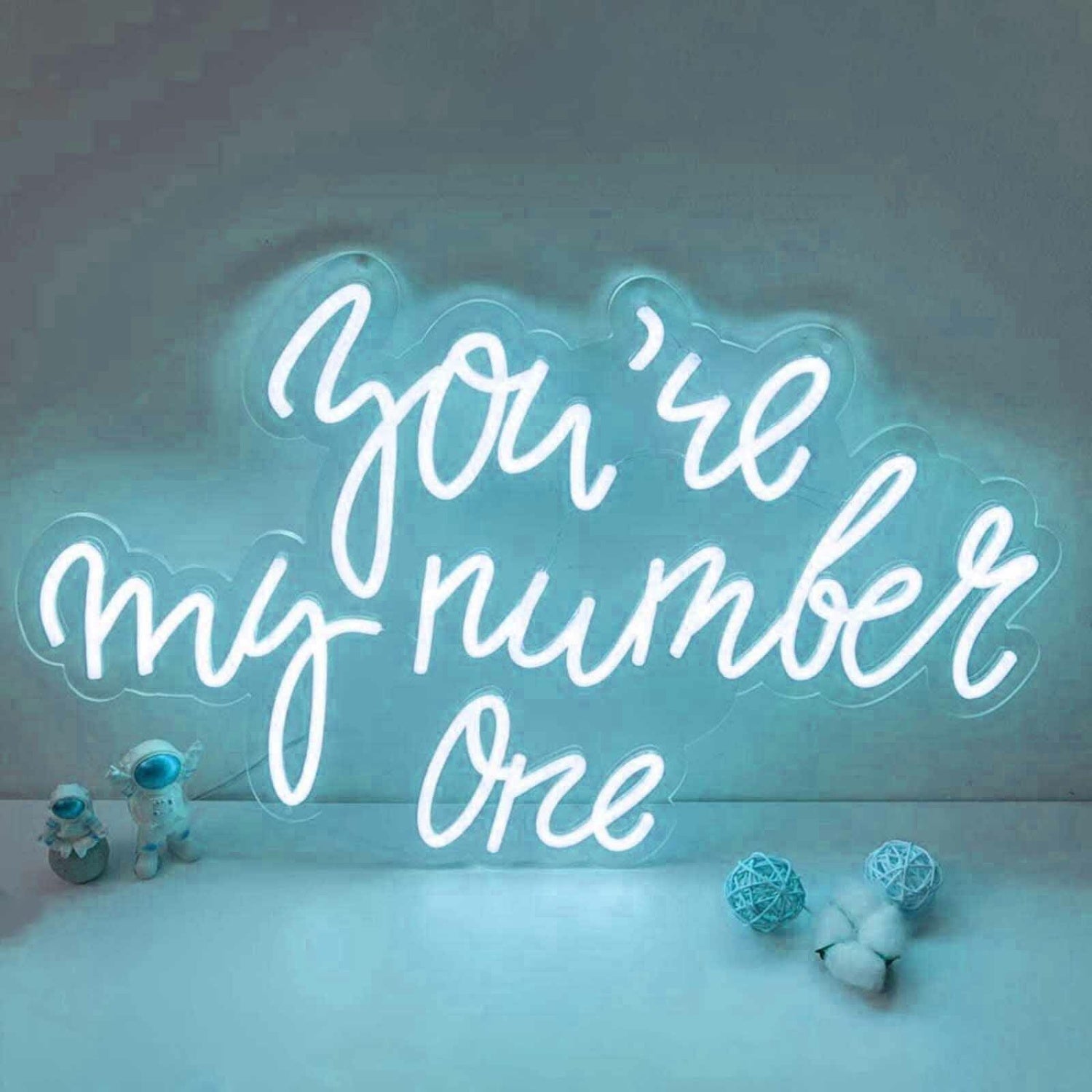 Youre My Number One Romantic Led Light | Shineneon