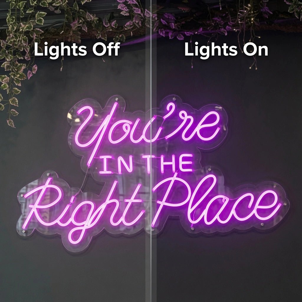 You're Wall Art LED Neon Sign - Shineneon