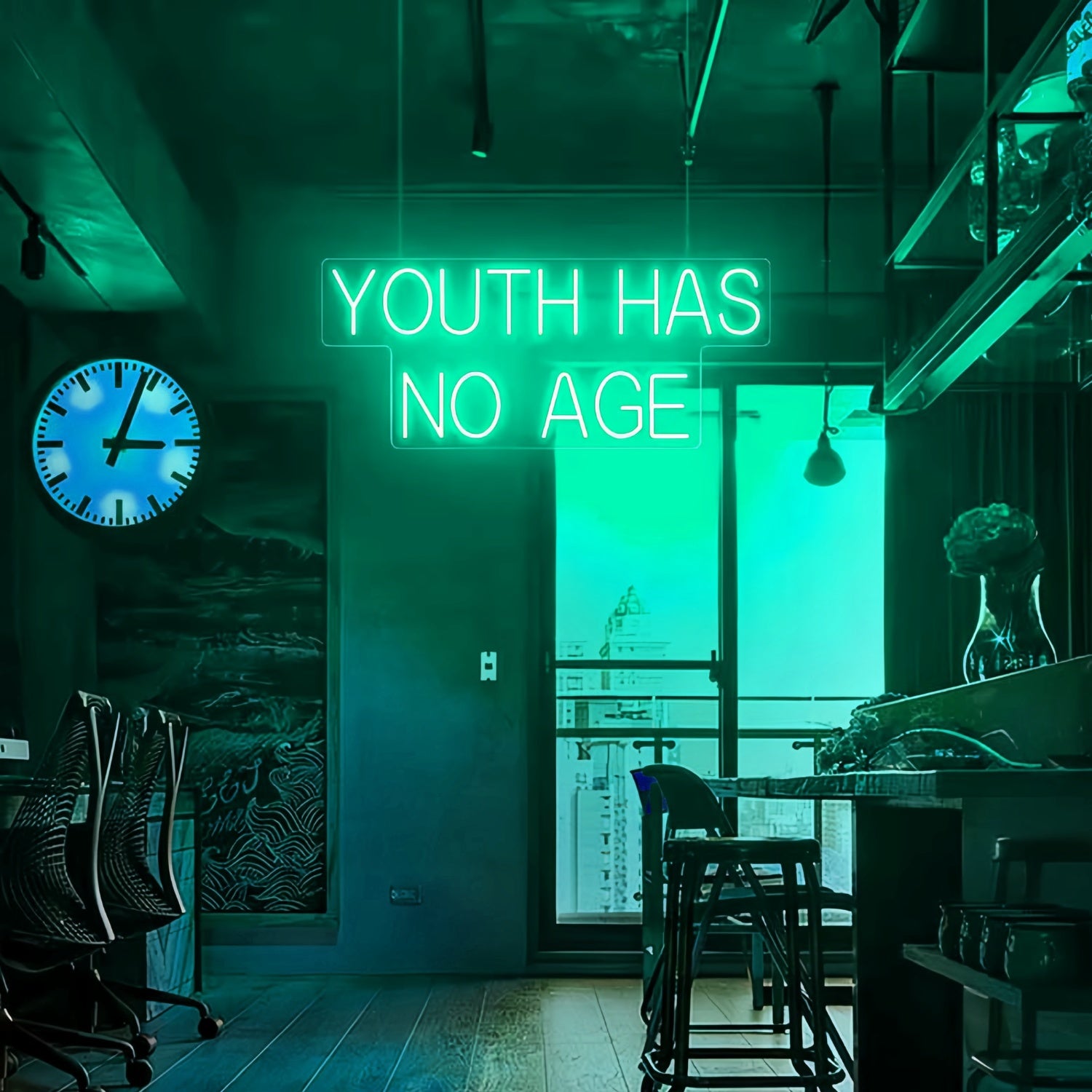 Youth Has No Age Embrace Youthfulness With Neon Vigor | Shineneon