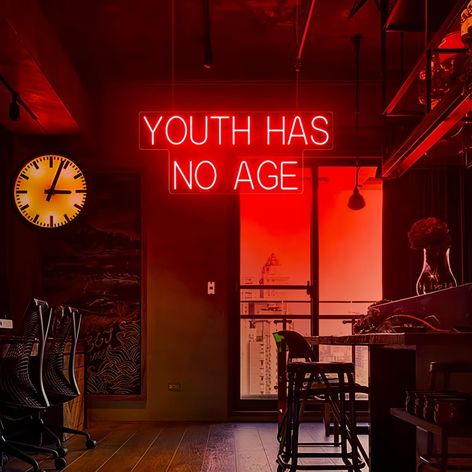 Youth Has No Age Embrace Youthfulness With Neon Vigor | Shineneon