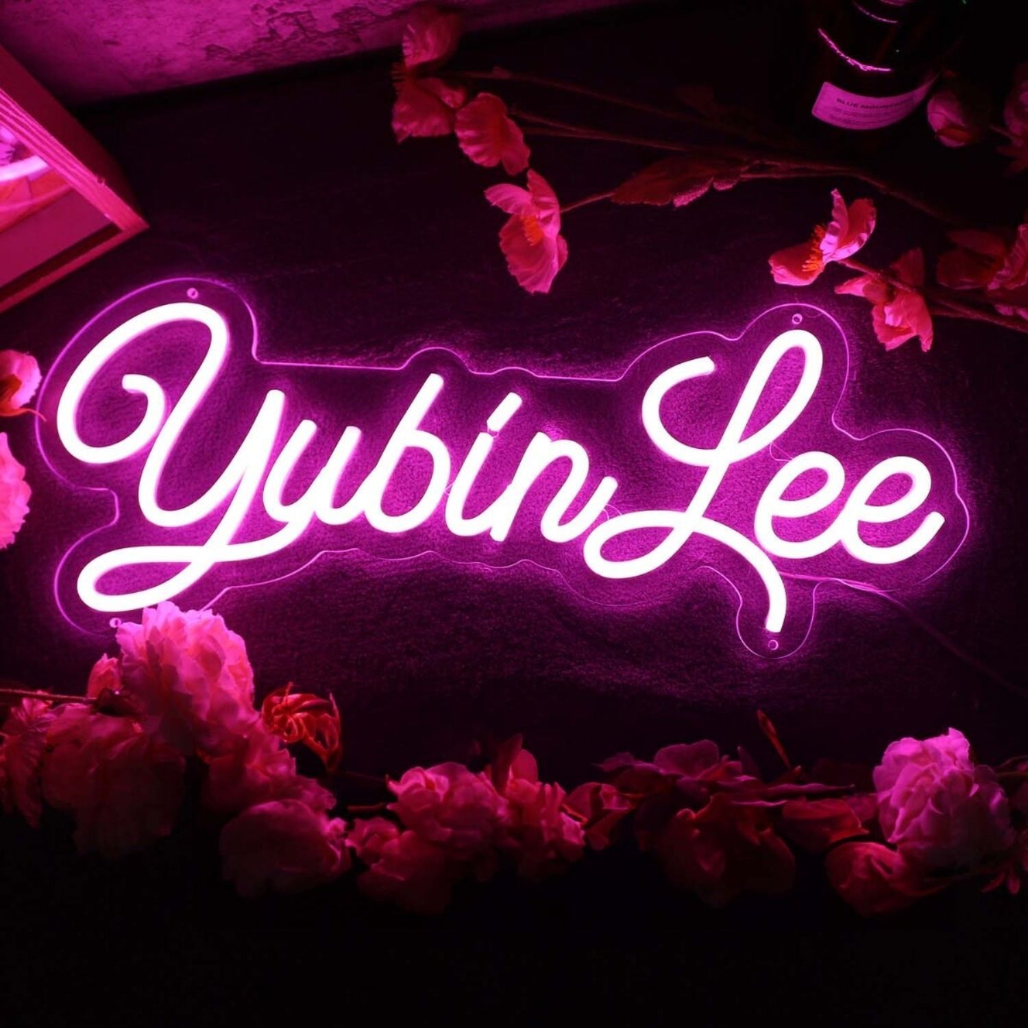 Yubin Lee Purple Led Neon Sign - Shineneon