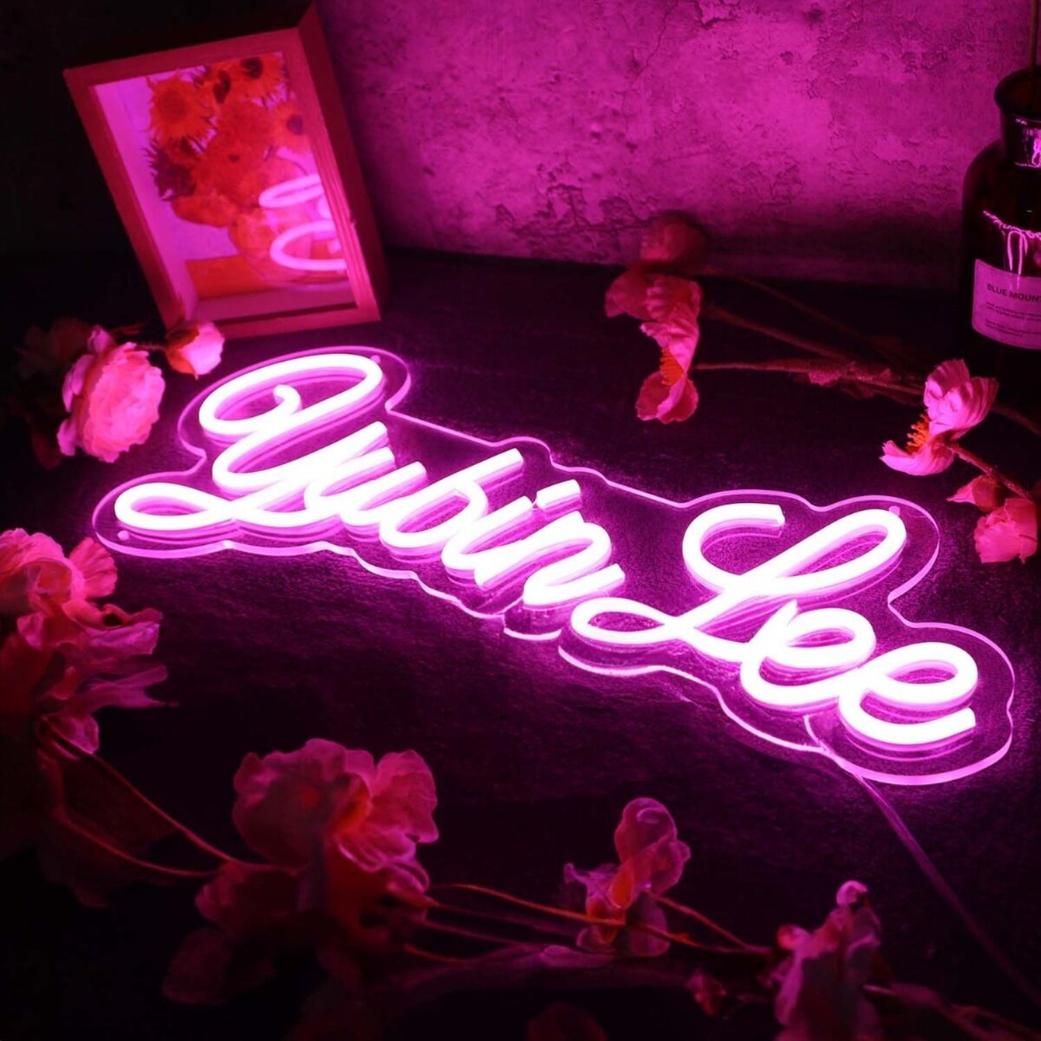 Yubin Lee Purple Led Neon Sign - Shineneon