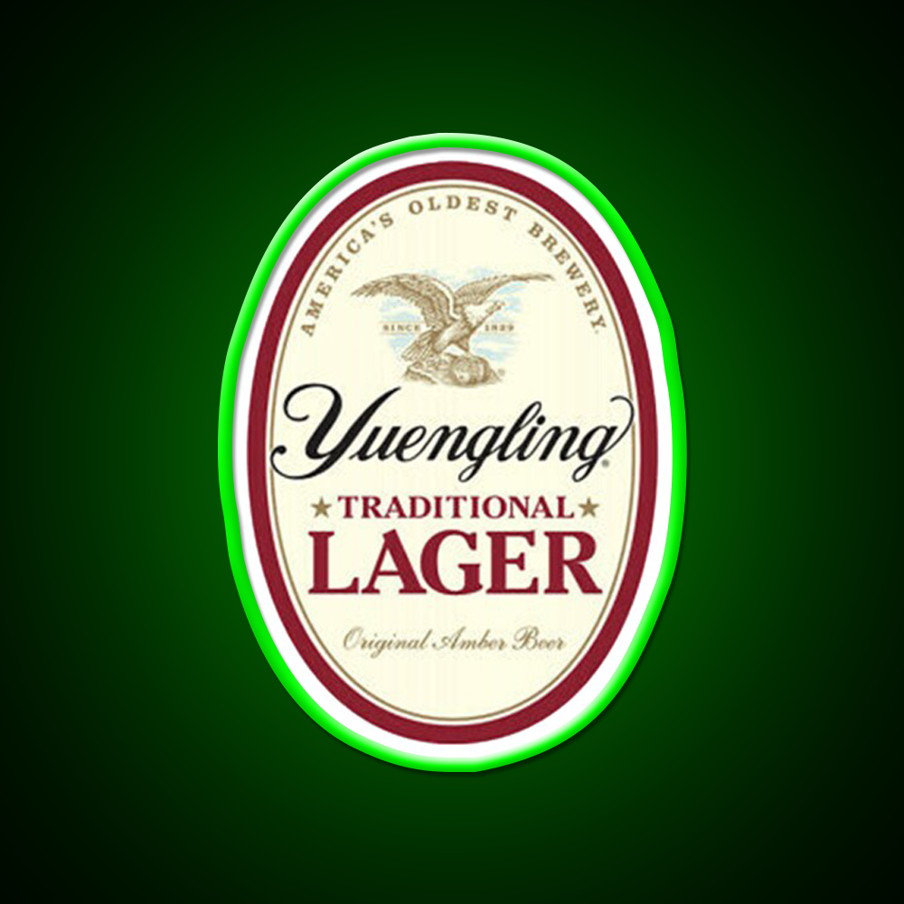 Yuengling Americas Oldest Brewery Beer Bar Decor Led Neon Sign Rgb Color
