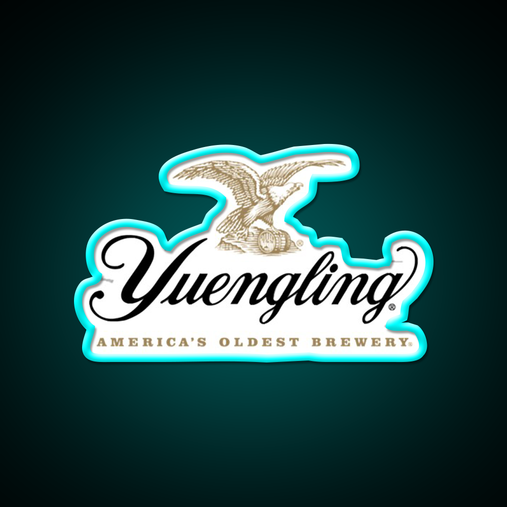 Yuengling Lager Beer Logo Beer Bar Decor Led Neon Sign Rgb Color