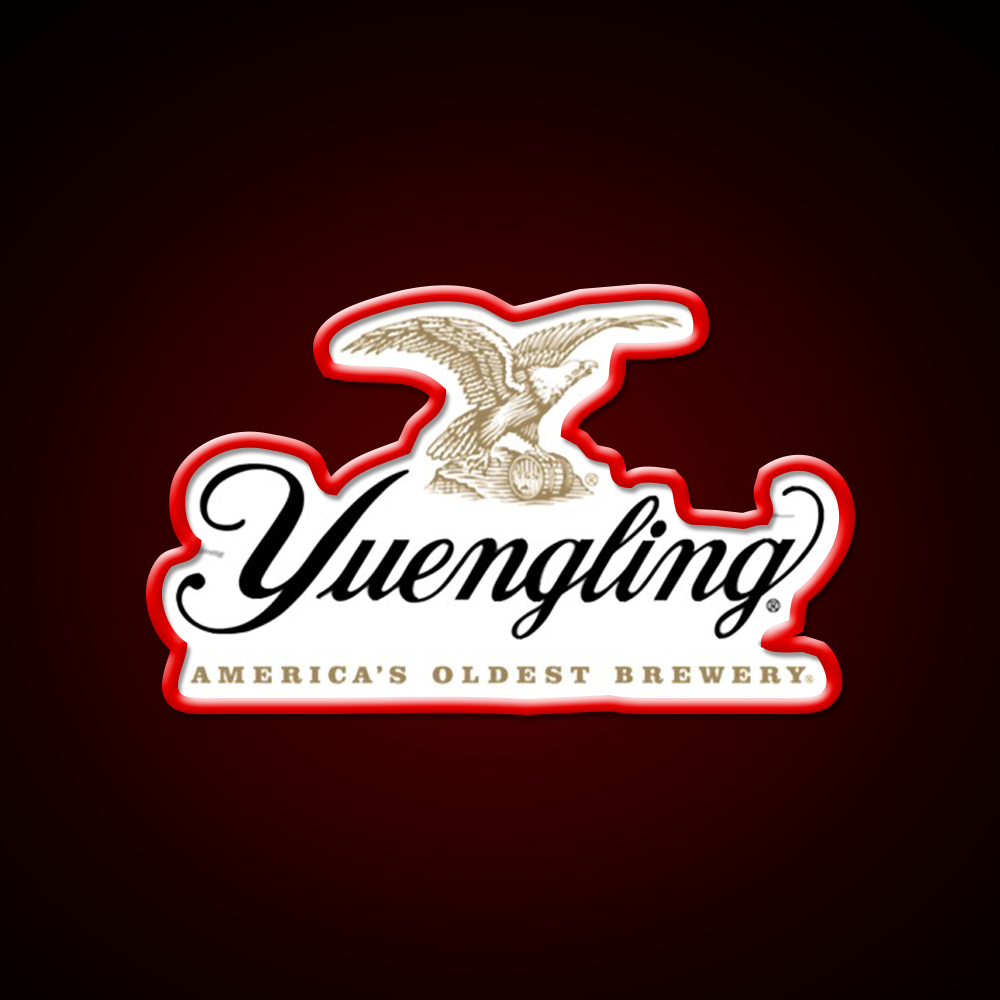 Yuengling Lager Beer Logo Beer Bar Decor Led Neon Sign Rgb Color