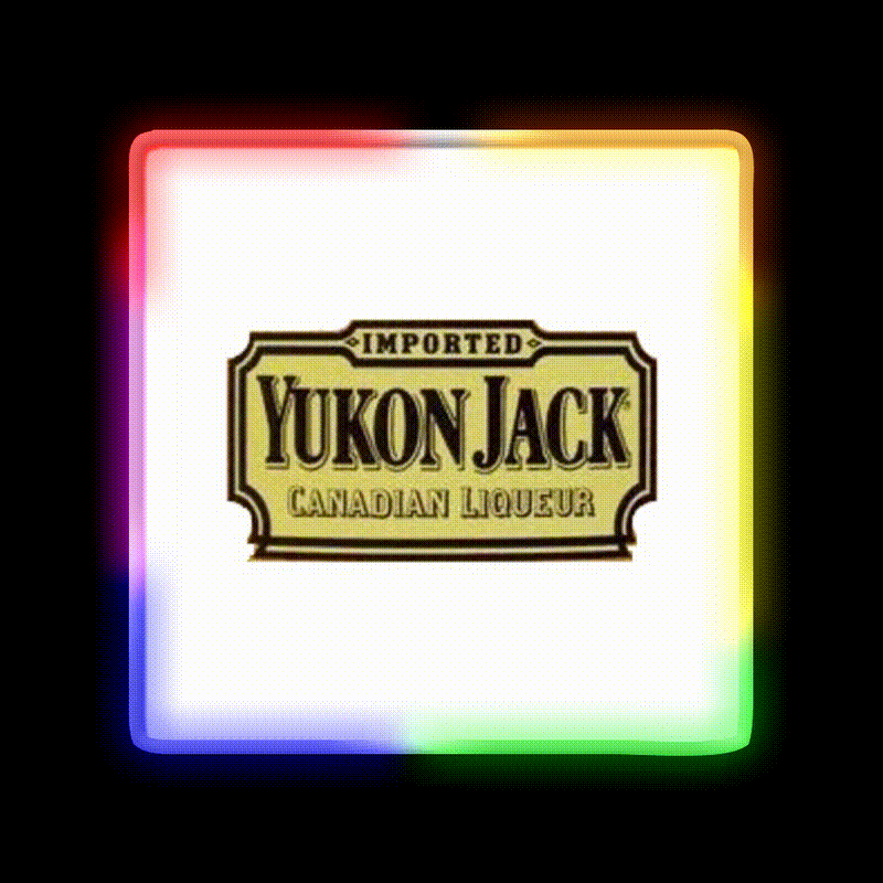 Yukon Jack Whiskey Drink Bar Led Neon Sign Rgb Color
