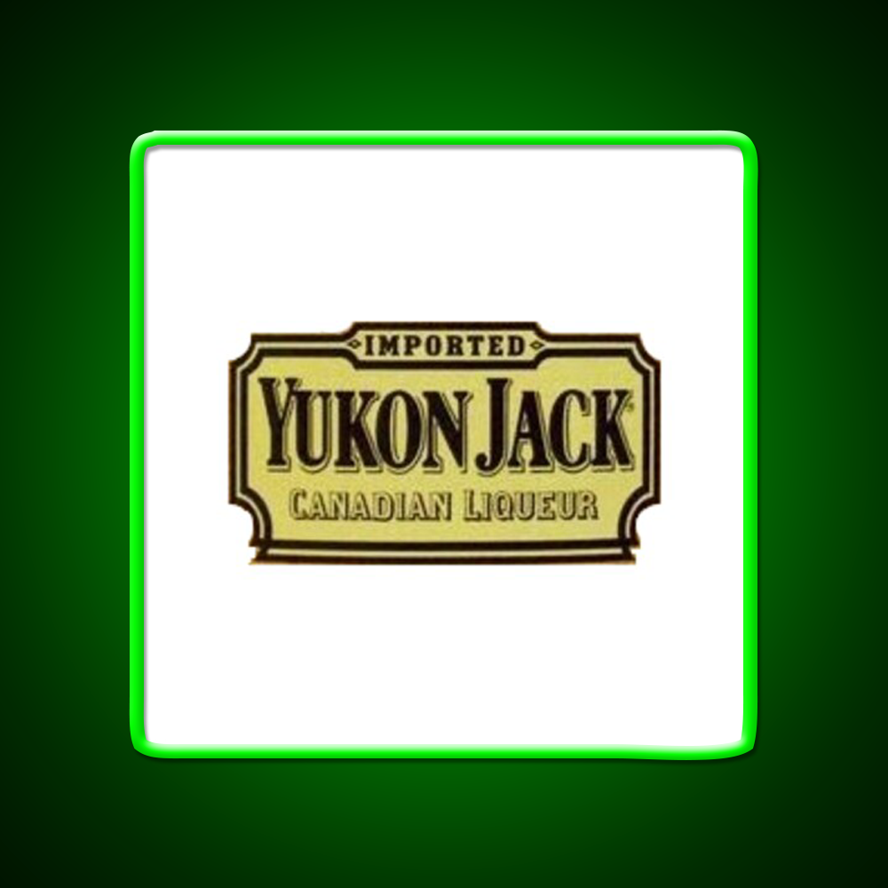 Yukon Jack Whiskey Drink Bar Led Neon Sign Rgb Color