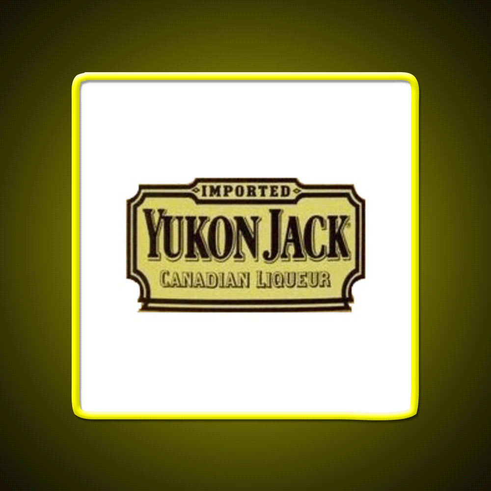 Yukon Jack Whiskey Drink Bar Led Neon Sign Rgb Color