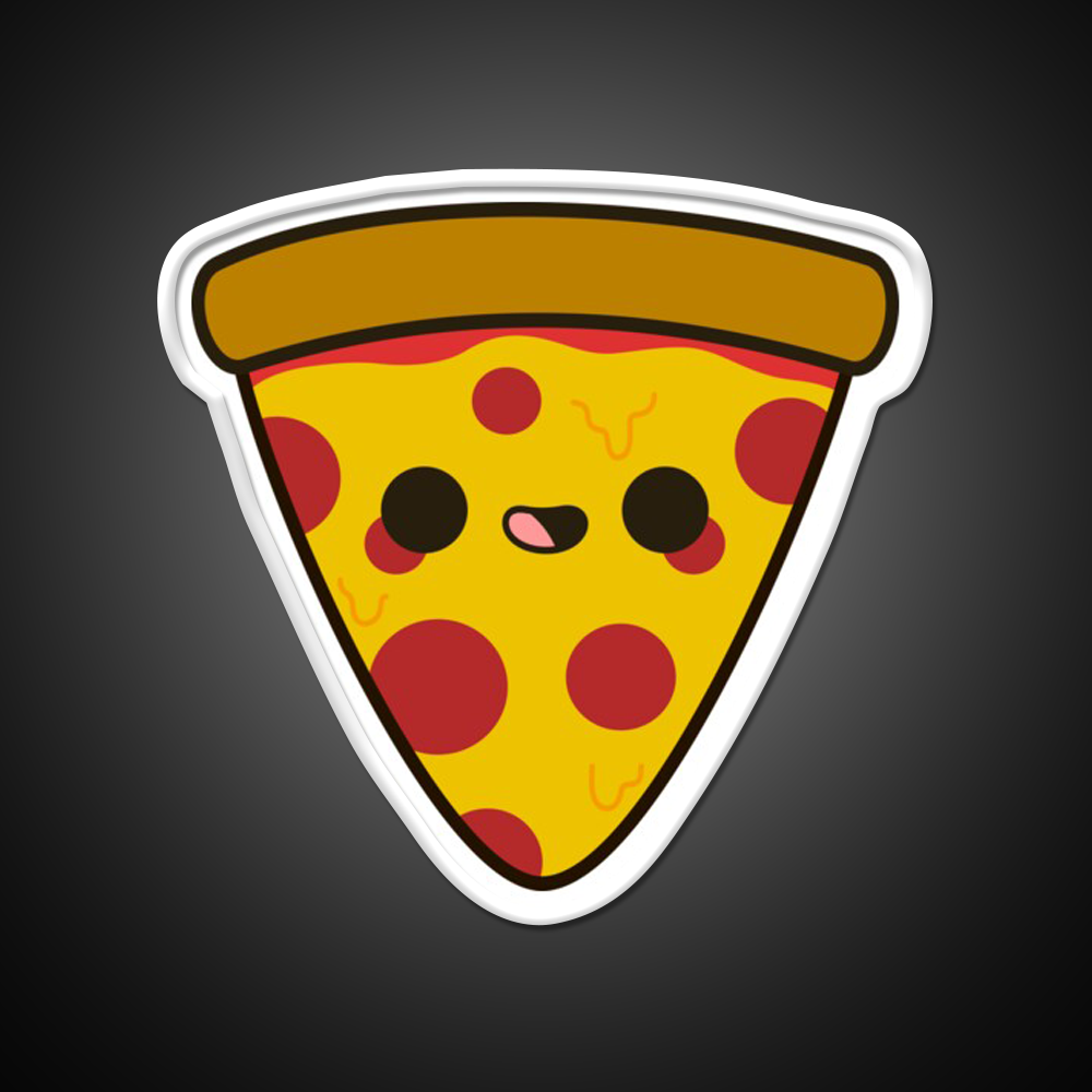 Yummy Pizza Snack Food Led Neon Sign Rgb Color