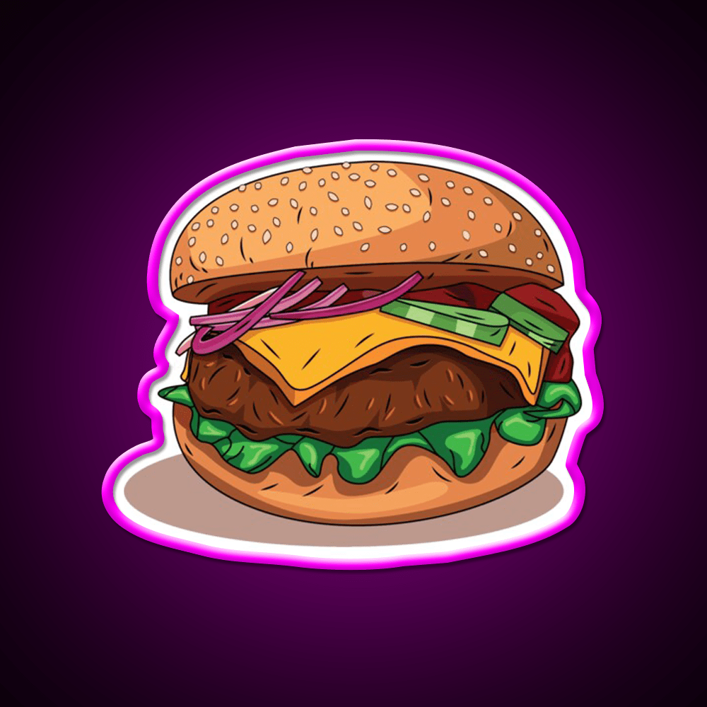 Yummy Snack Food Led Neon Sign Rgb Color - Shineneon