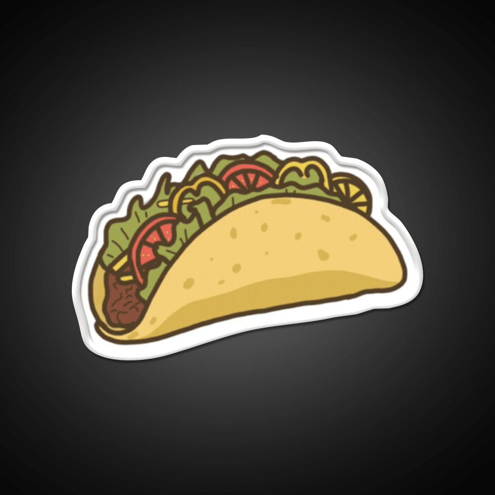 Yummy Taco Led Neon Sign Mexican Food Sign Rgb Color - Shineneon