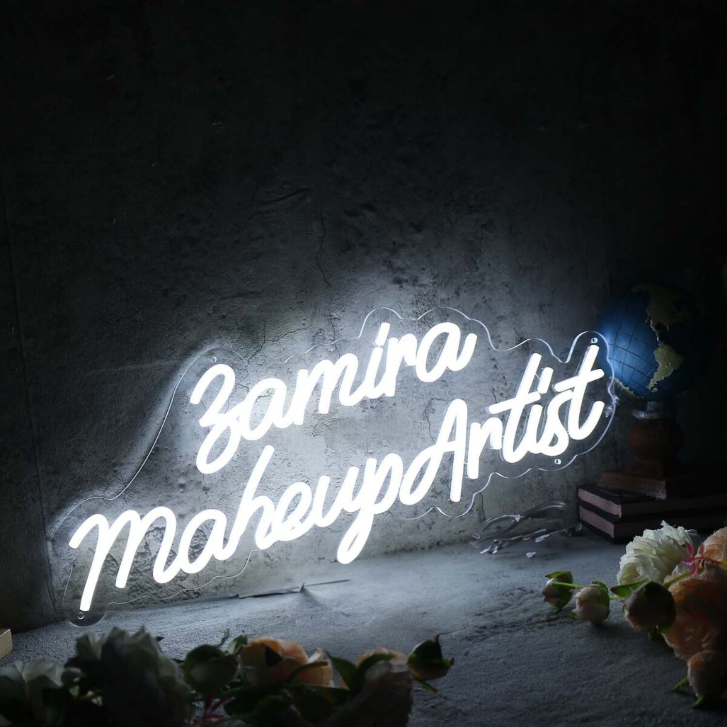 Zamira Makeup Artist White Led Neon Sign | Shineneon