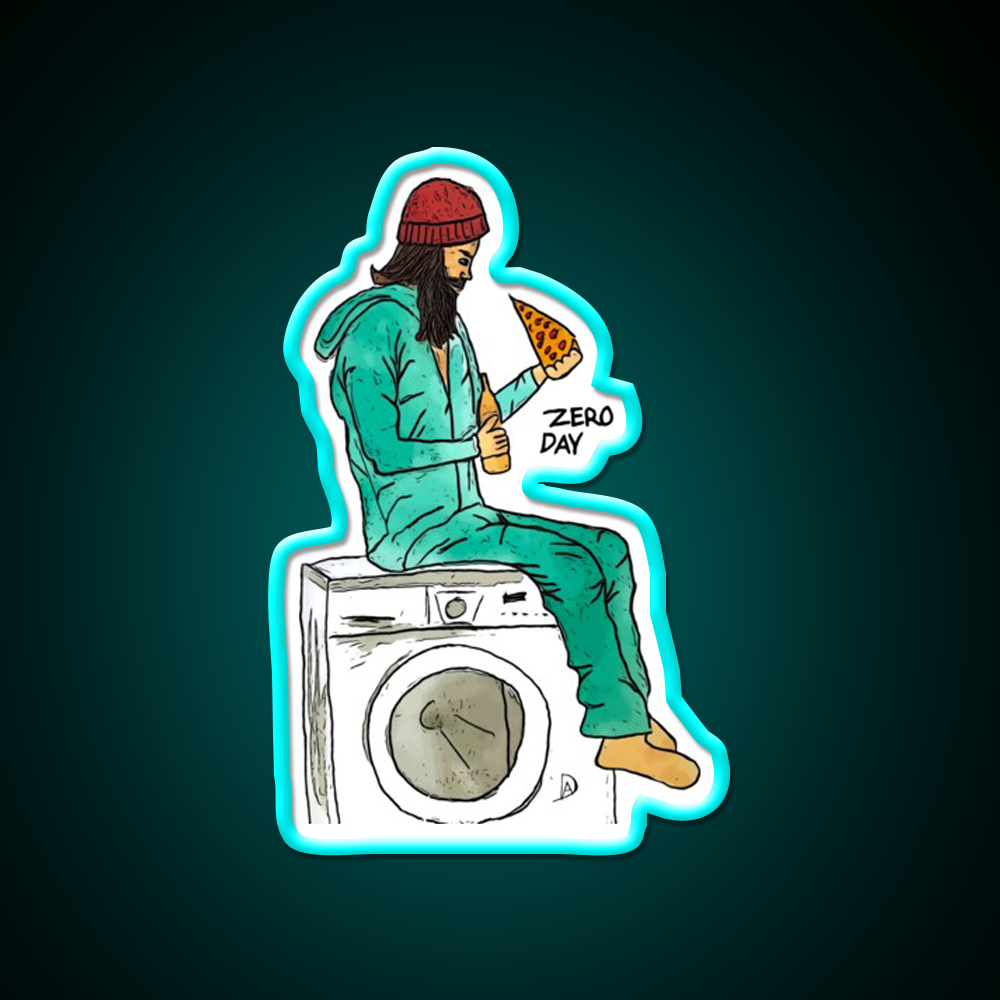 Zero Day Beer Bar Decor Led Neon Sign Rgb Color