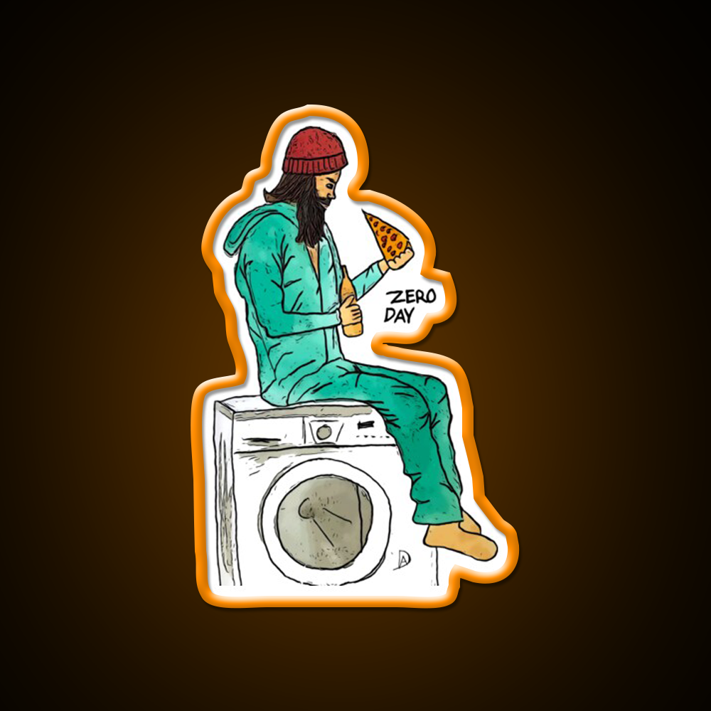 Zero Day Beer Bar Decor Led Neon Sign Rgb Color