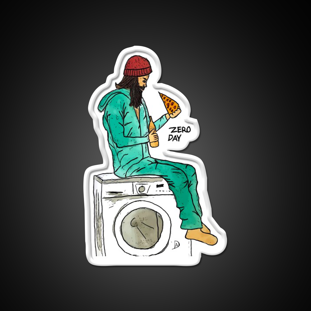 Zero Day Beer Bar Decor Led Neon Sign Rgb Color