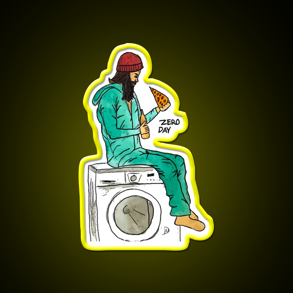 Zero Day Beer Bar Decor Led Neon Sign Rgb Color