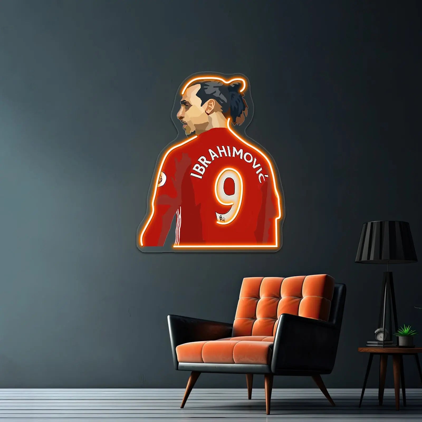 Zlatan Ibrahimovic Pop Artwork Led Neon Sign | Shineneon