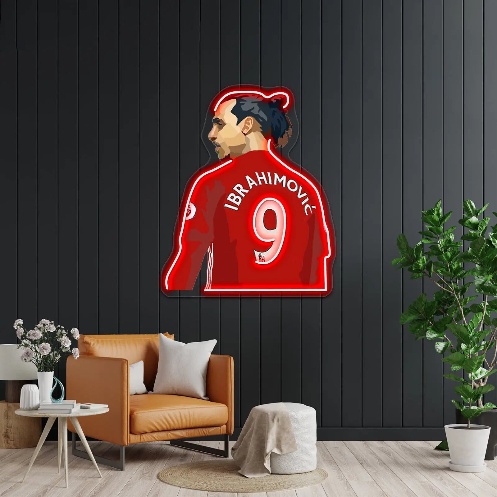 Zlatan Ibrahimovic Pop Artwork Led Neon Sign | Shineneon