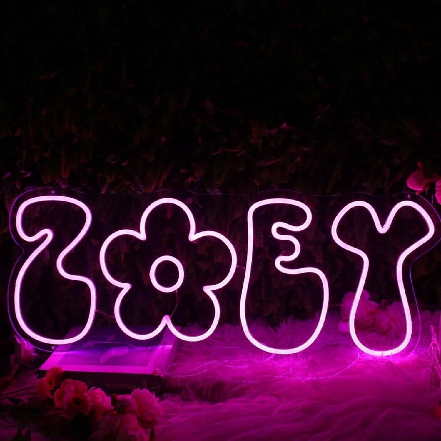 Zoey Pink Led Neon Sign | Shineneon