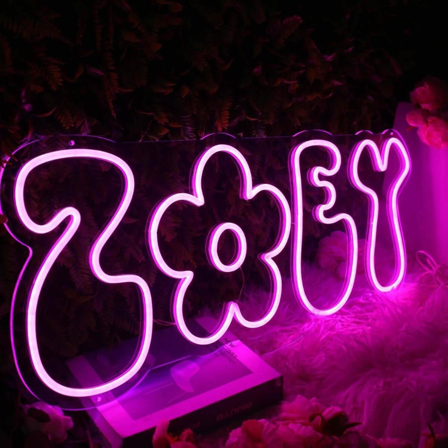Zoey Pink Led Neon Sign | Shineneon