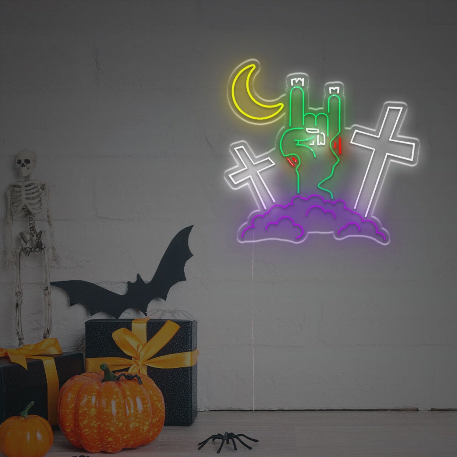 Zombie Hand For Halloween Led Neon Sign | Shineneon