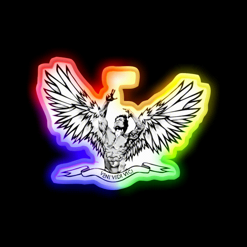 Zyzz Gym Fitness Led Neon Sign Fitness Room Sign Rgb Color