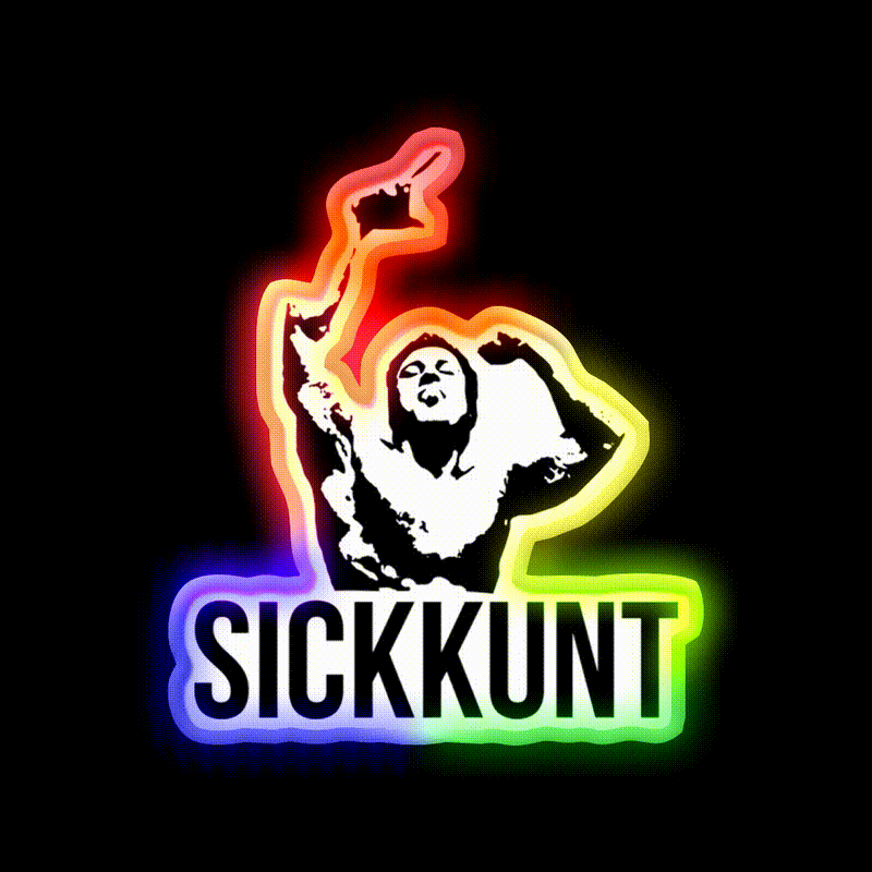 Zyzz Sickkunt Gym Bodybuilding Motivational Gym Fitness Led Neon Sign Rgb Color