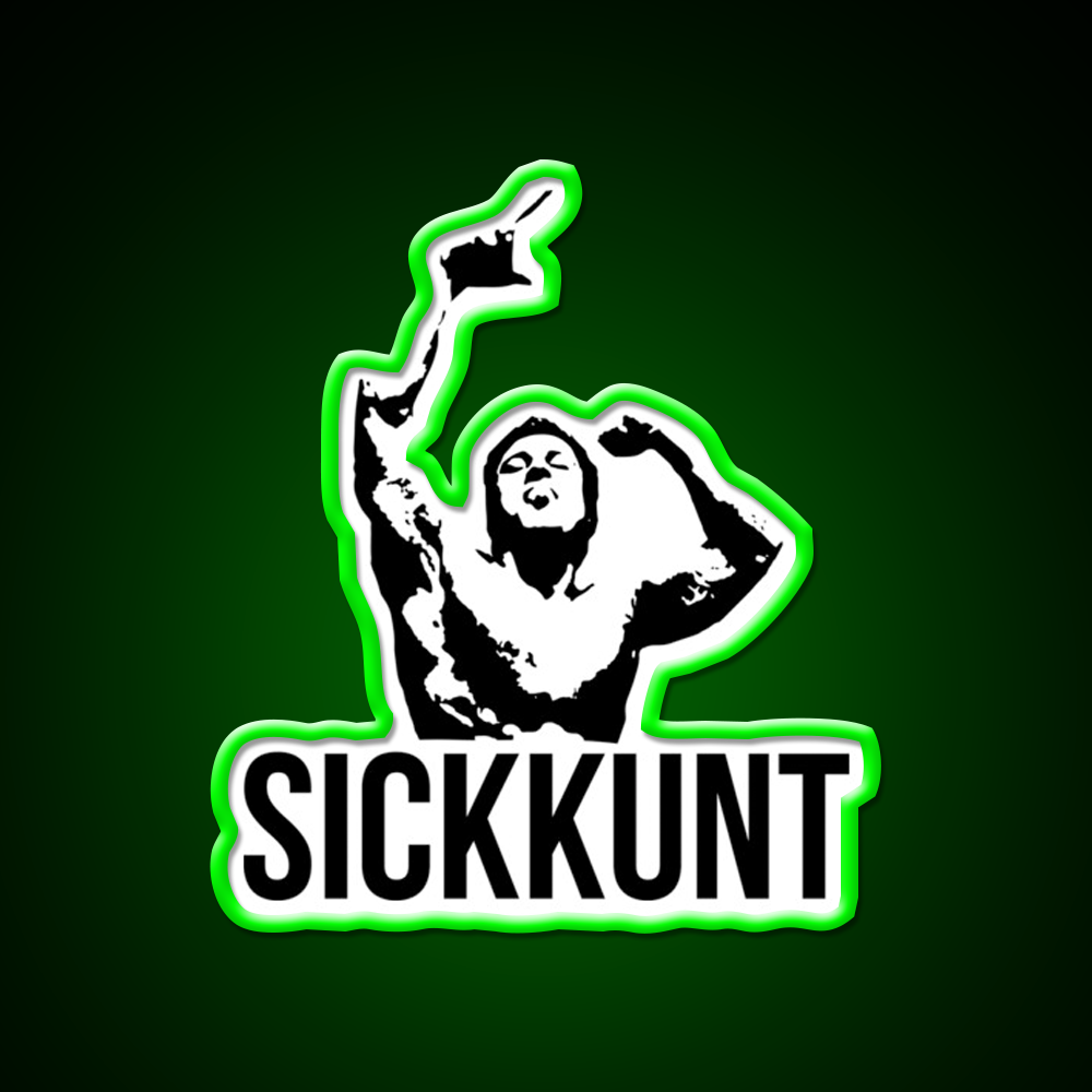 Zyzz Sickkunt Gym Bodybuilding Motivational Gym Fitness Led Neon Sign Rgb Color