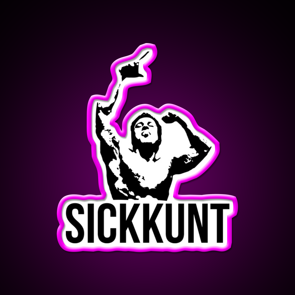 Zyzz Sickkunt Gym Bodybuilding Motivational Gym Fitness Led Neon Sign Rgb Color