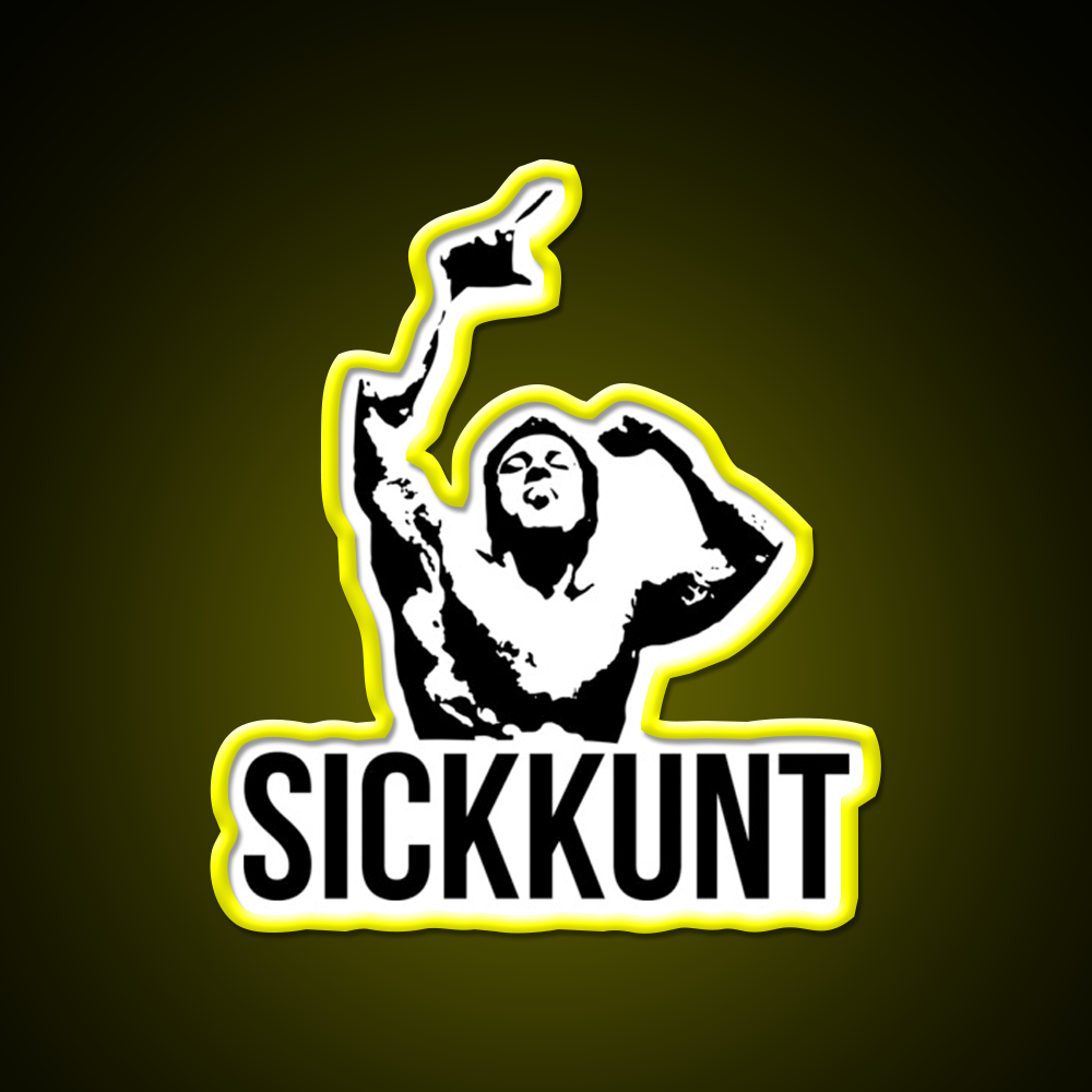 Zyzz Sickkunt Gym Bodybuilding Motivational Gym Fitness Led Neon Sign Rgb Color