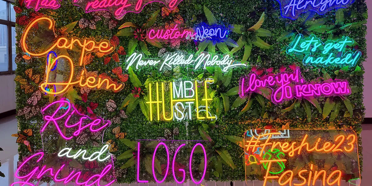 How to Custom A LED neon sign