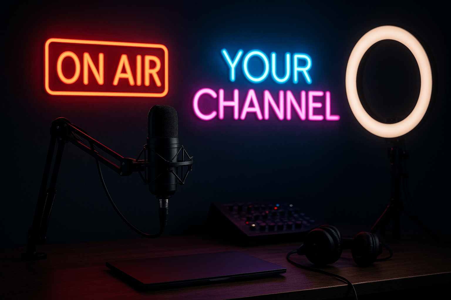 Neon Signs for Podcast Studio and Streaming Setup: Complete Guide (2026) - Shineneon
