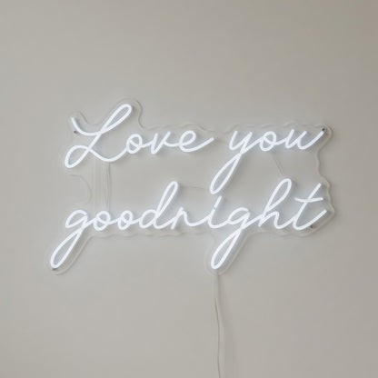 Love You Goodnight LED Neon Sign - Shineneon