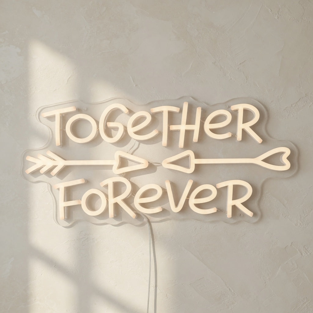 Together Forever LED Neon Sign for Wedding - Shineneon