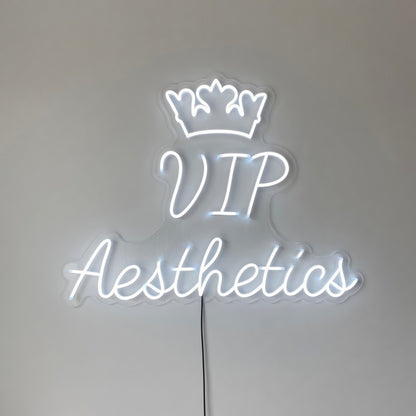 VIP Aesthetics LED Neon Sign for Salon Light Up Business Decor - Shineneon