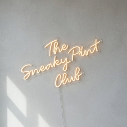The Sneaky Pint Club LED Neon Sign for Bar - Shineneon