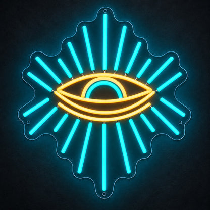 Eye LED Neon Sign for Salon Light Up Business Decor - Shineneon