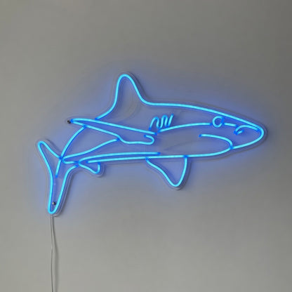 Shark LED Neon Sign Full Body Outline - Shineneon