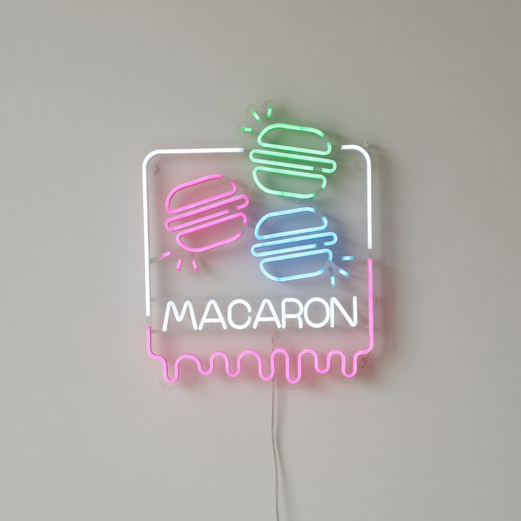 Macaron Dessert LED Neon Sign - Shineneon
