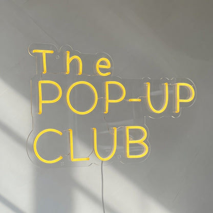 The Pop-Up Club LED Neon Sign for Party - Shineneon
