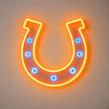 Saloon Horseshoe Vintage LED Neon Sign Home Neon Signs - Shineneon
