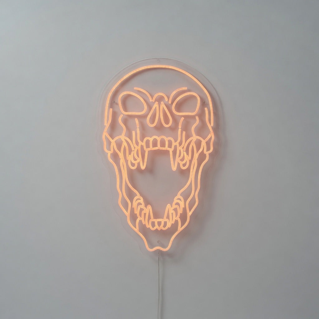 Scream Skull LED Neon Sign - Shineneon